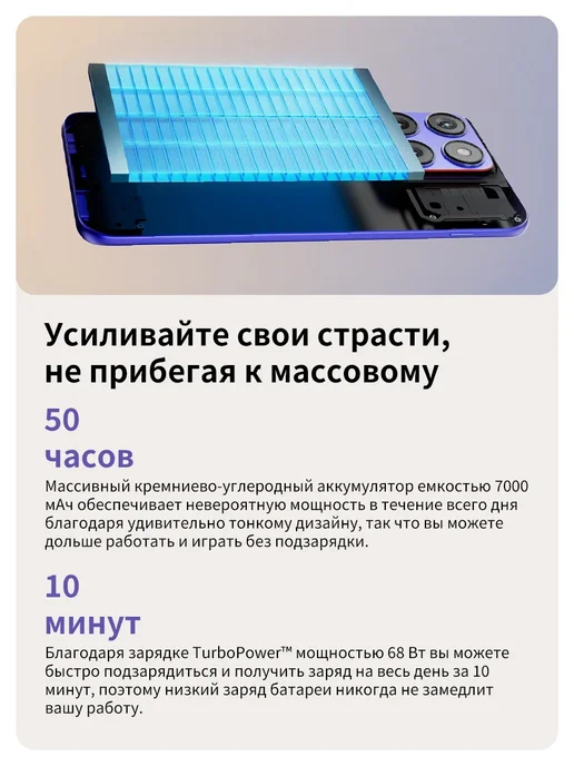 Смартфон Motorola Edge 70 Fusion 8/256 ГБ, зеленый, фото 7