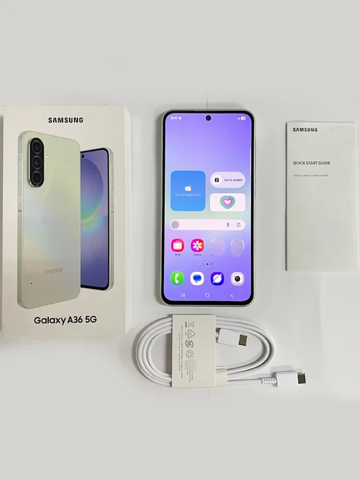 Смартфон Samsung A36 8/128 ГБ, белый, фото 5