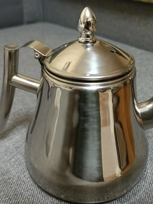 Чайник заварочный с ситечком из нержавейки для заварки, 1 л, 1 л