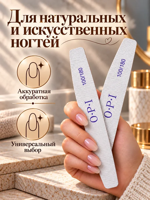 Пилка для ногтей 100-180 набор 5 шт, 5 шт, фото 3