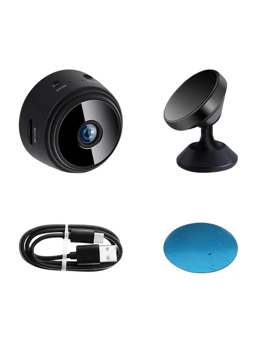 A9 Home Mini камера для дома, детская, монитор (Чёрн) для A9, черный, фото 2