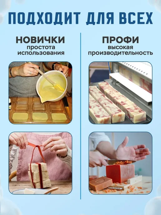 Основа для мыла "DA Soap Opaque" белая, 5 кг, 1 кг, фото 8