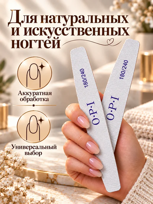 Пилка для ногтей 180-240 набор 5 шт, 5 шт, фото 2
