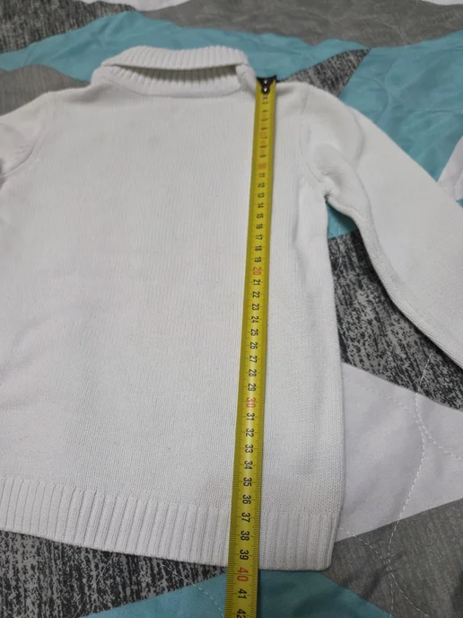 Mothercare Свитер mothercare 104 на 3-4 годика, белый, фото 5