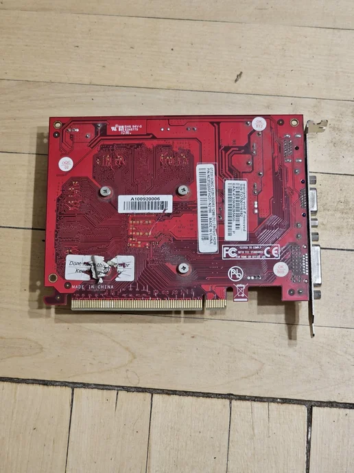 Видеокарта NVIDIA GeForce GT 220, красный, фото 7