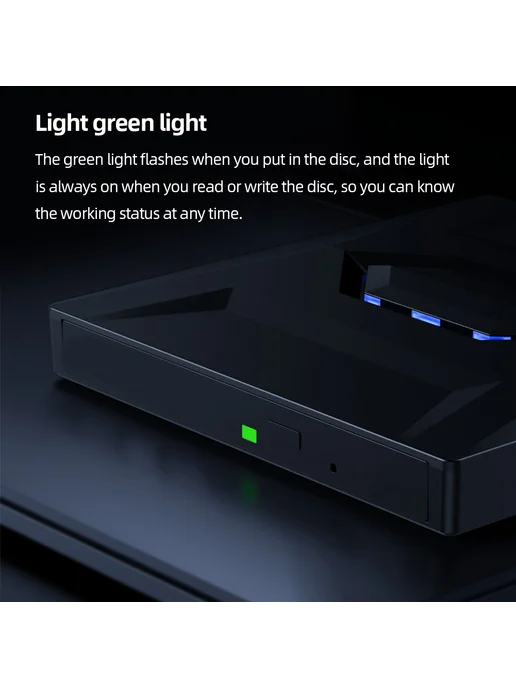5 в 1 Drive Burner Recorder USB-C+SD TF для ноутбука и ПК, вариант, фото 6