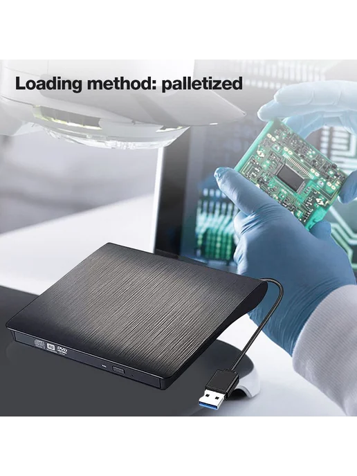 Внешний адаптер USB 3.0 Type-C для оптического привода, вариант, фото 5