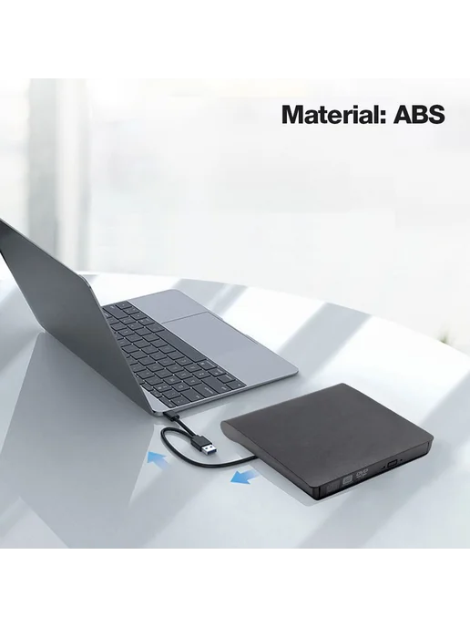 Внешний адаптер USB 3.0 Type-C для оптического привода, вариант, фото 7