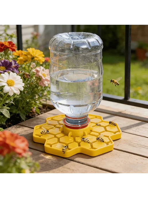Питатель для пчёл Bee Water с сиденьем, для Safe Honeybee (Ж, вариант, фото 6