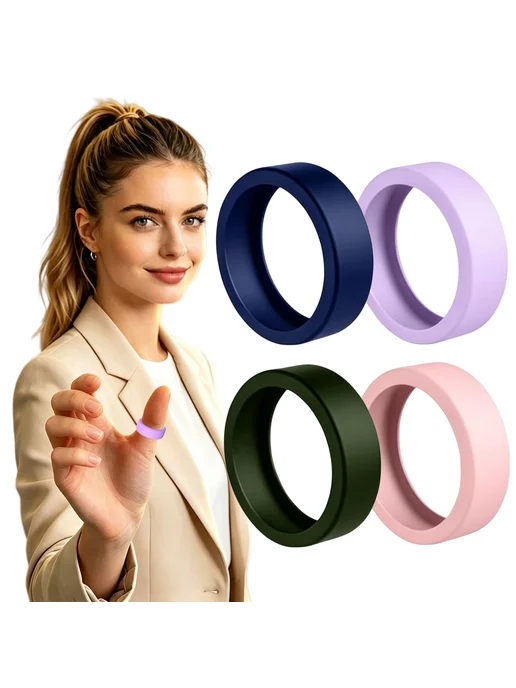 Комплект 4 защитных чехлов силикон для Oura Ring 5, защита, вариант, фото 5
