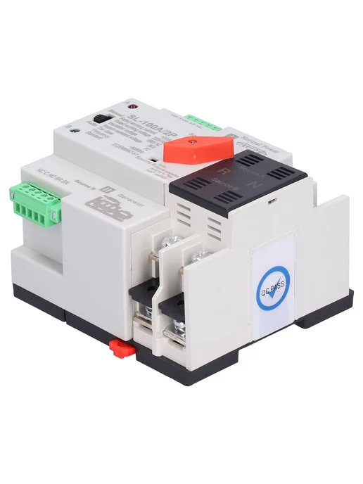 Нет бренда Автоматический переключатель 2P 100A ATS 220V AC, вариант, фото 3