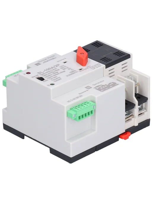 Нет бренда Автоматический переключатель 2P 100A ATS 220V AC, вариант, фото 4