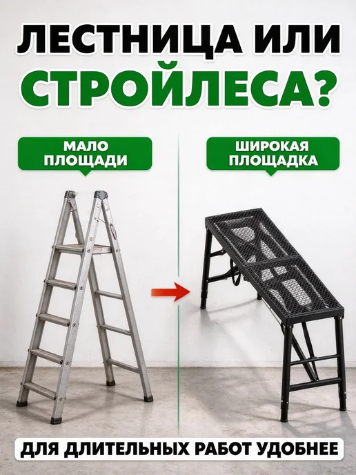 Складные строительные леса 180×40 см, 180x40 см, фото 8