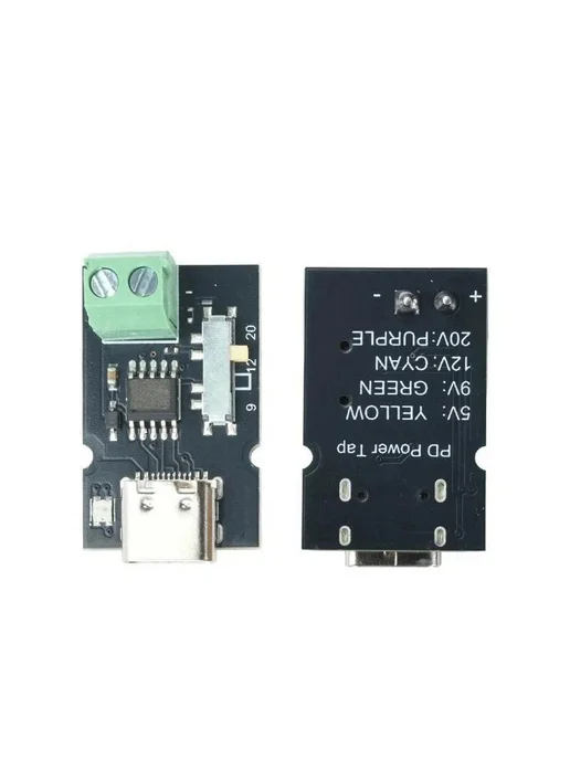 Модуль быстрой зарядки PD QC с LED индикатором, вариант, фото 2