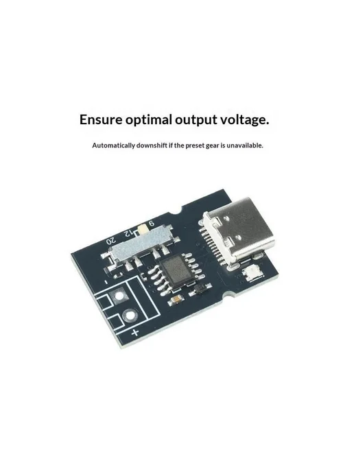 Модуль быстрой зарядки PD QC с LED индикатором, вариант, фото 4