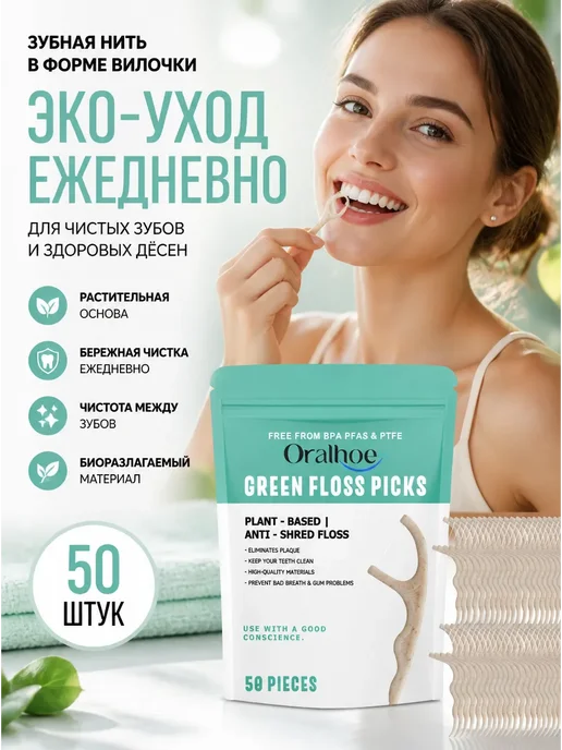 флосстик для зубов, вариант
