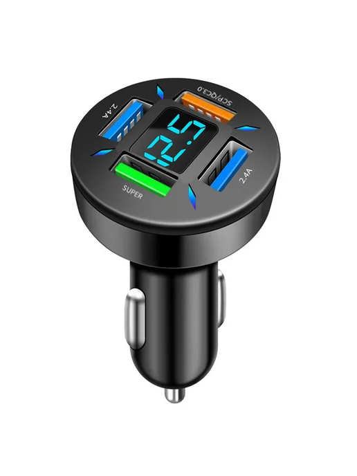 Автомобильное зарядное устройство с 4 USB, вариант, фото 3