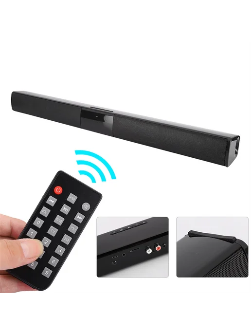 Нет бренда Саундбар BS-28B с Bluetooth и слотом для карты памяти, вариант, фото 3