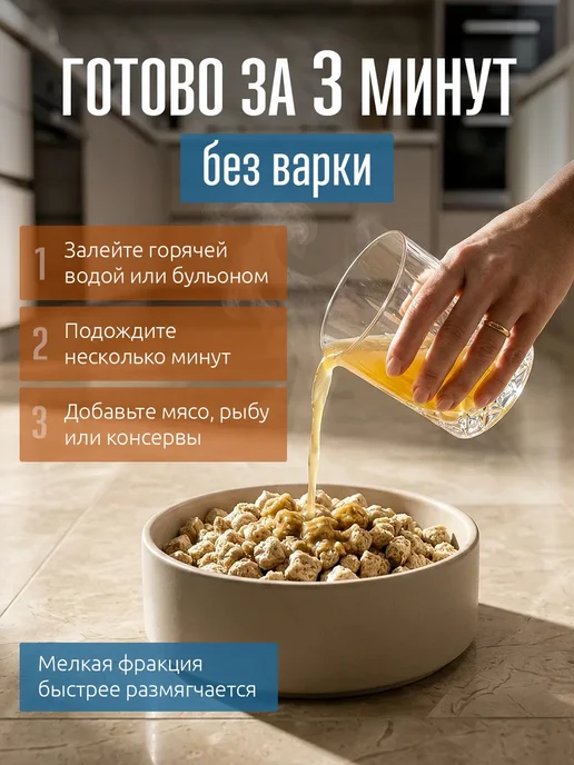 Готовая каша для собак с овощами 8 кг, 8 кг, фото 2