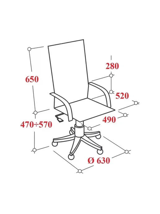Кресло BN_Y_EChair-710 T net сетка черная, хром, черный, фото 5