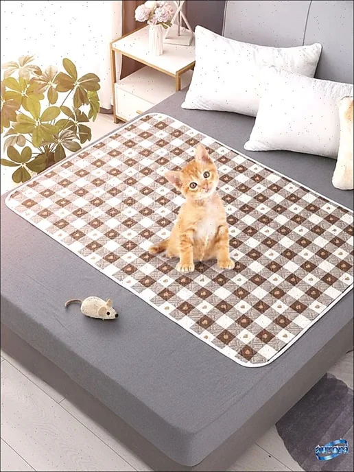 Силиконовый ковриктуалет для собак и кошек под пелёнку 70х90, 70x90, фото 3