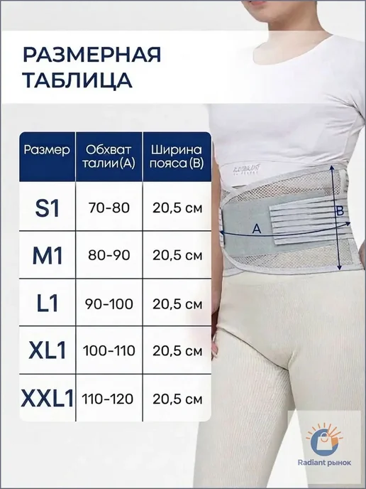 Ортопедический пояснично-крестцовый корсет, полужесткий, уни…, вариант, фото 2