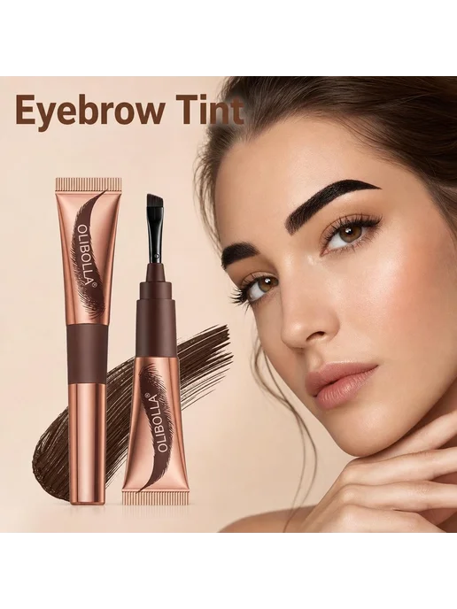 Тинт для бровей - 03 Natural Brown, коричневый, фото 2