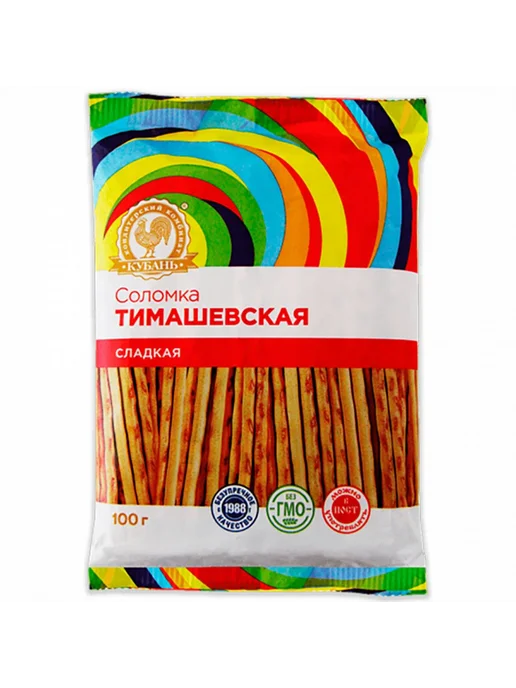 Соломка "Тимашевская" сладкая, 100 г х 6 штук, 100 г, фото 2