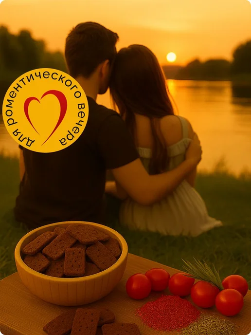Гренки ржаные пикантные вкус Мексиканские пряности 1кг snack, 1 кг, фото 5