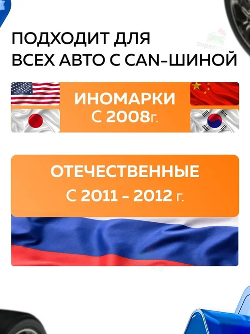 OBD2 сканер ELM327 v1.5 Bluetooth для диагностики, вариант, фото 3