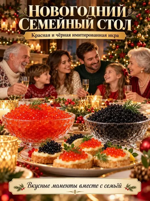 Икра лососевая красная в железной банке 5шт 140г, 2 шт, 140 г, фото 4
