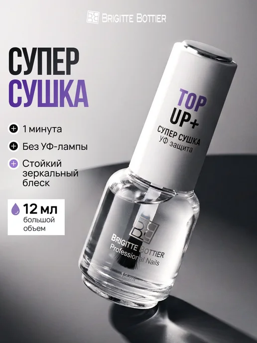 Топовое покрытие для ногтей, 12 мл, 12 мл