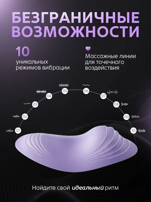Смартвибратор в трусики для женщин, для стимуляции клитора, розовый, фото 4