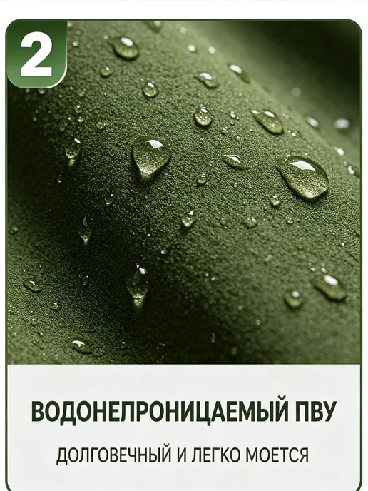 Ведро складное ПВХ, 10 л, туристическое для походов, 10 л, фото 3