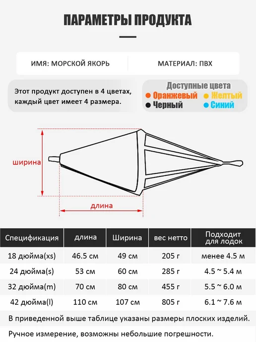 Якорь для лодки, вариант, фото 3