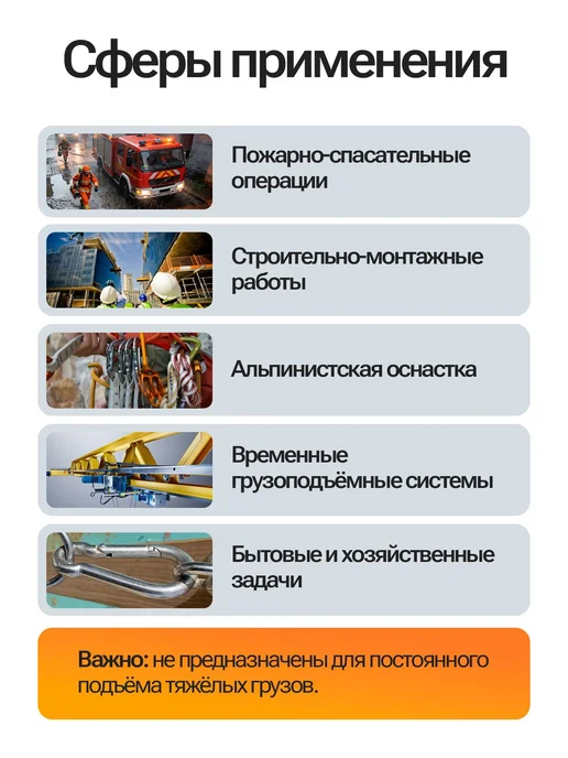 Карабин с фиксатором 6 мм, комплект 4 шт, DIN 5299D, универс, 4 шт, фото 7