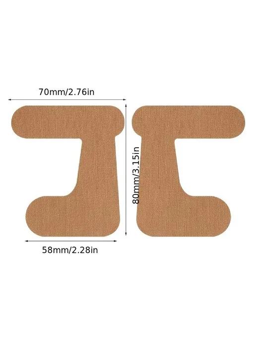 Атлетическая лента 7×8 см, комплект из 12 шт, 7x8 см, 12 шт, фото 6