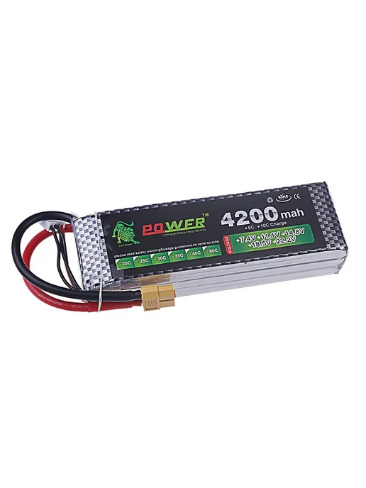 Аккумулятор LiPo 2S 4S для квадрокоптера, вариант, фото 4