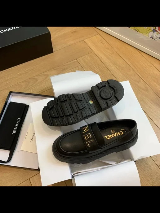 Chanel Модные мокасины, вариант, фото 3