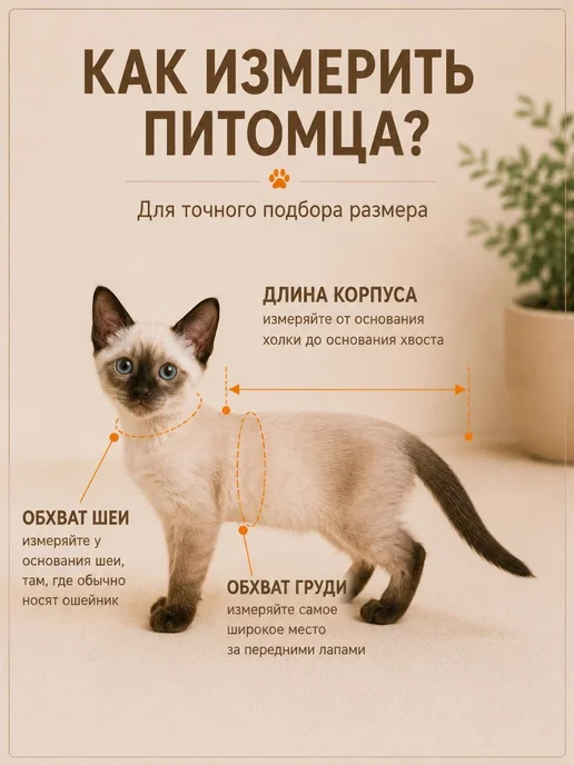 Попона послеоперационная для кошек размер 6XS, вариант, фото 8