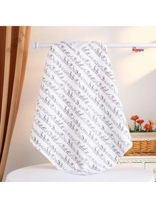 Фланелевые пеленки хлопковые 76x76 см, 4 шт, 76x76 см, 4 шт, фото 3