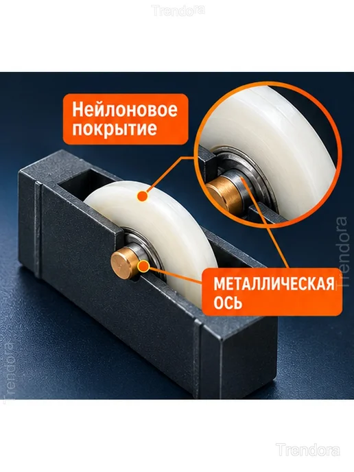 Ролики для Т-образных стеклорезов и плиткорезов, 2 шт, 2 шт, фото 4