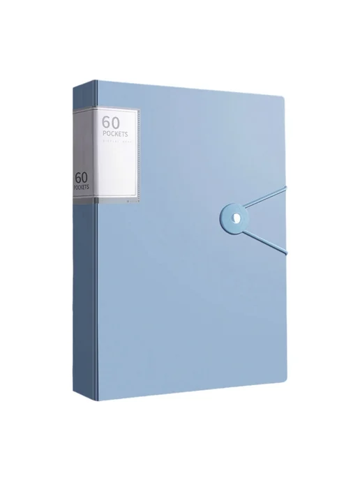 1 60-страничный информационный буклет ice blue, синий