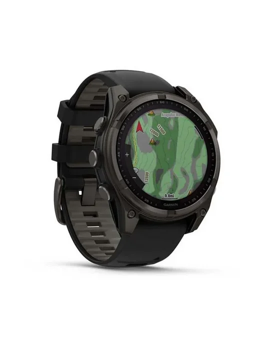 Garmin Умные часы fenix 8 47mm Solar Sapphire, Carbon Gray, серый, фото 4