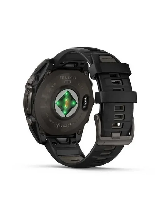 Garmin Умные часы fenix 8 47mm Solar Sapphire, Carbon Gray, серый, фото 6
