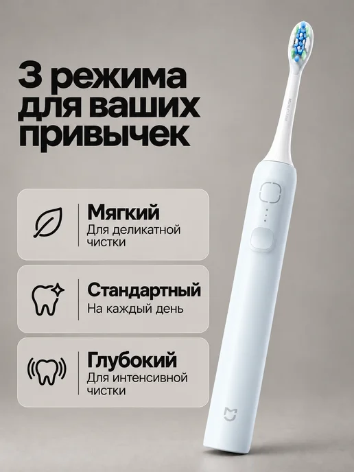 Электрическая зубная щетка Mijia Sonic Sweep, вариант, фото 7