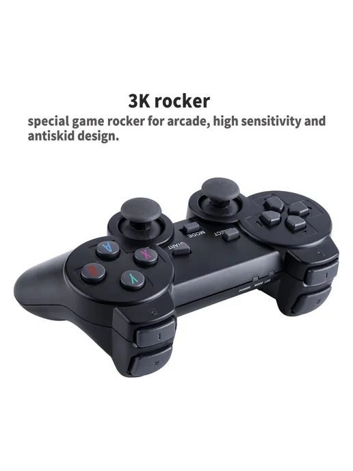 Игровая консоль M8 4K для ТВ с 2 беспроводными геймпадами 2…, вариант, фото 5