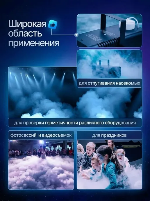 Дым-машина 400 Вт с пультом управления, 400 Вт, фото 5