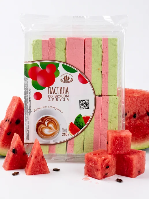 КФ Кронштадтская Пастила со вкусом Арбуза 210 гр, 210 г, фото 2