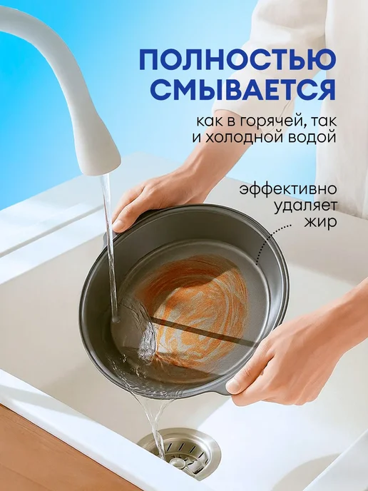 Средство для мытья посуды Laun 5 л гель с ароматом, 5 л, фото 5